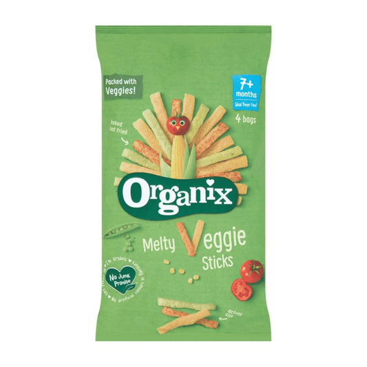 Organix Melty Veggie Sticks pack
